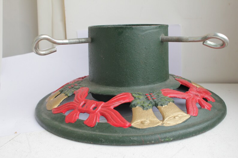 Vintage German Cast Iron Christmas Tree Stand