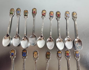 ✴︎Bing 9'4\" Silver Spoon USED✴︎ケース、フィンセット Vintage Sterling Silver Souvenir Spoon Ancient Egypt Pharaoh