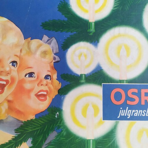 Rare Osram 1950s Vintage German Glass shops Christmas Tree Lights candles in working condition. Glass Candle