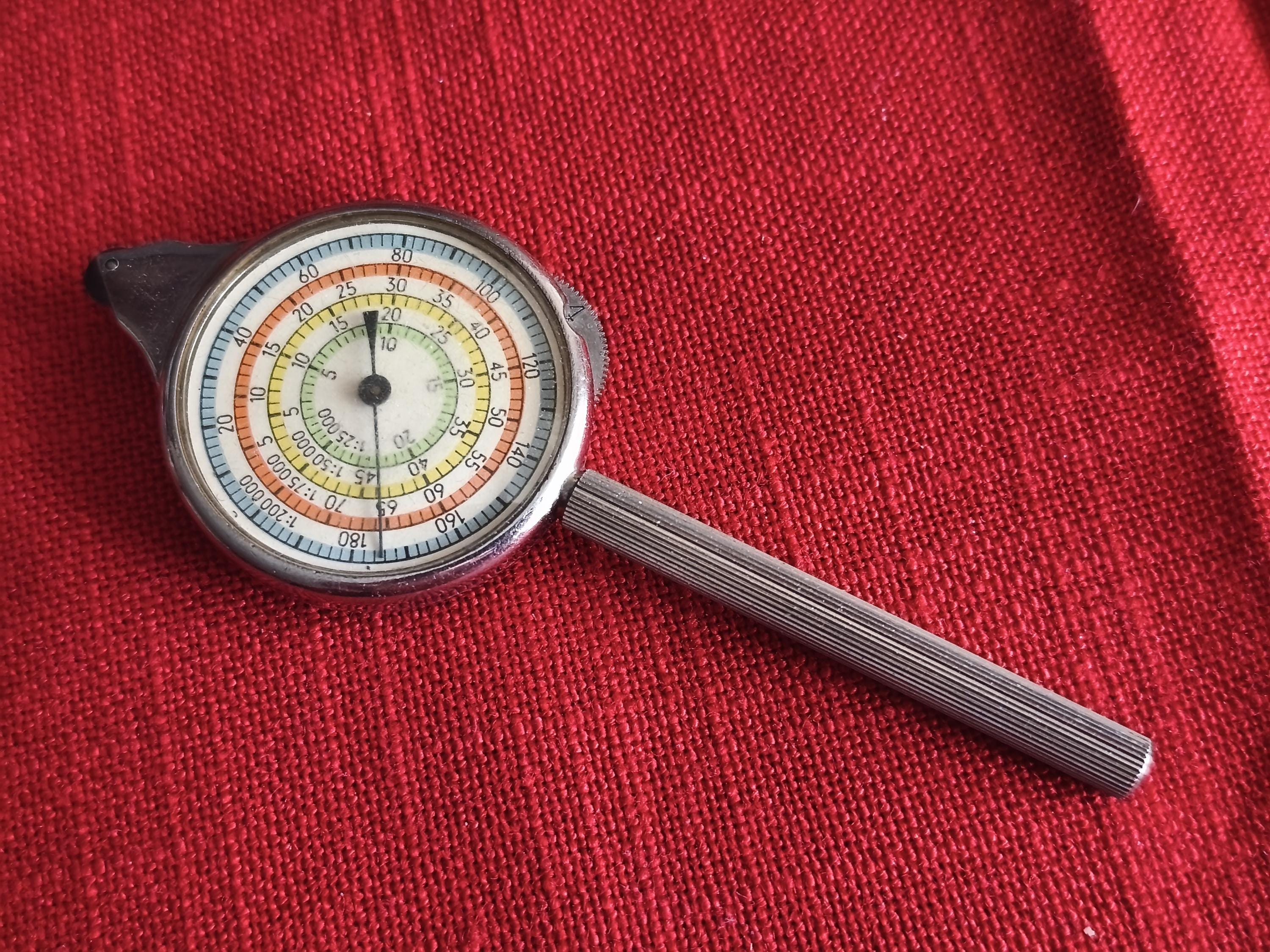 Vintage Map Measurer - Etsy