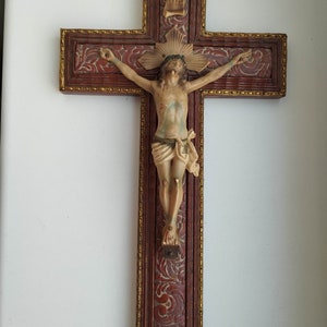 Vintage Old cross Crucifixion