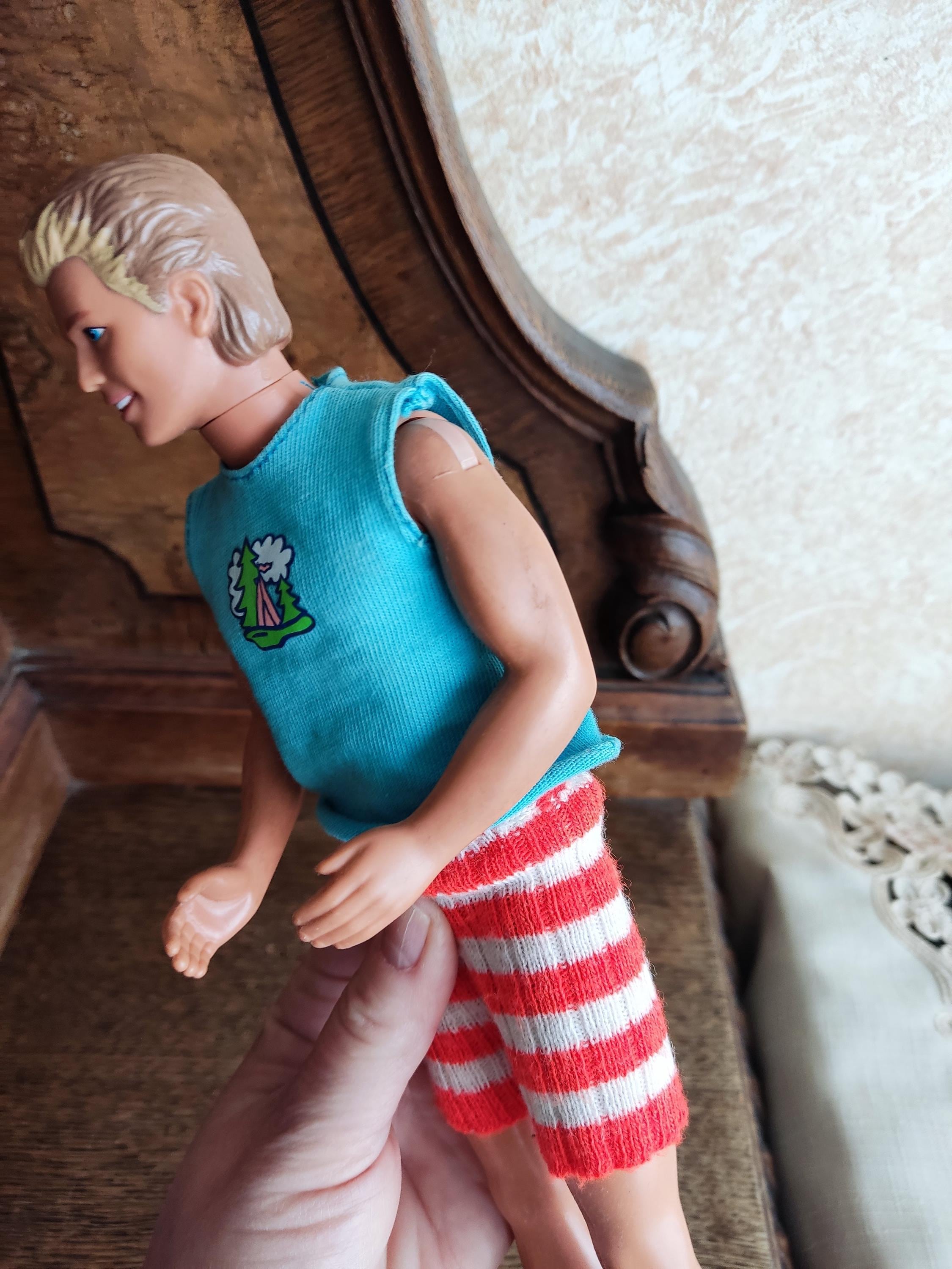 Vintage Ken Doll by Mattel 1968 China Mark 12