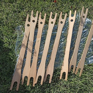 8 Vintage  Sweden Loom Boat Shuttle  (50 cm) for weaving Loom.