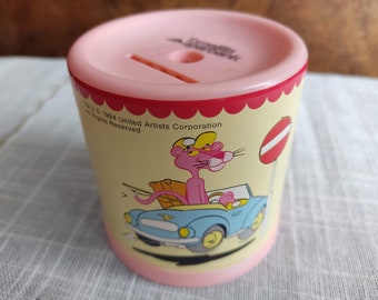 Vintage Rare Pink Panther 1984 United Artists Corporation Piggybank Denmark Horsdyld DVP