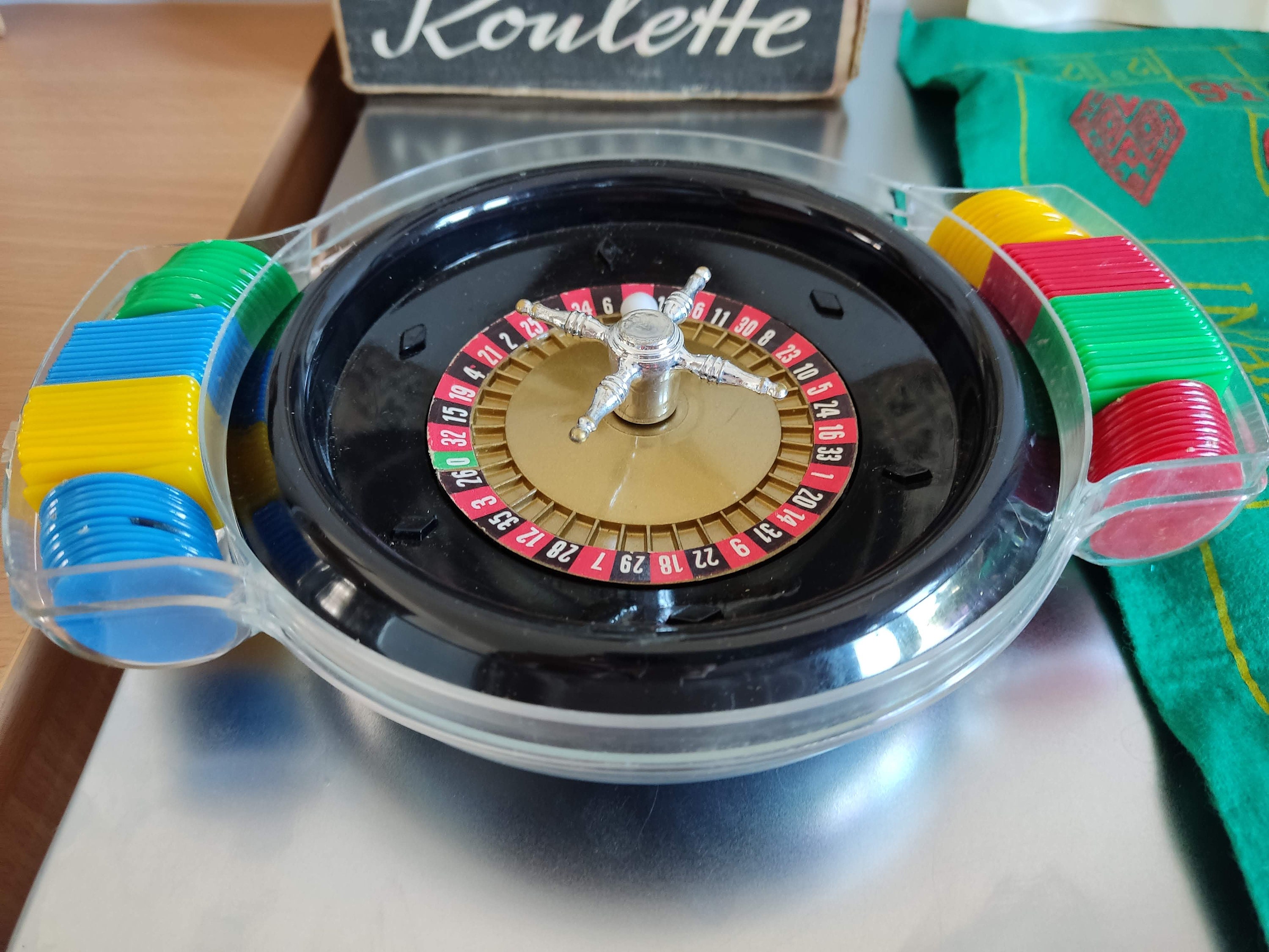 Vintage German Plasticum Roulette Game in Original Box 1970s - Etsy