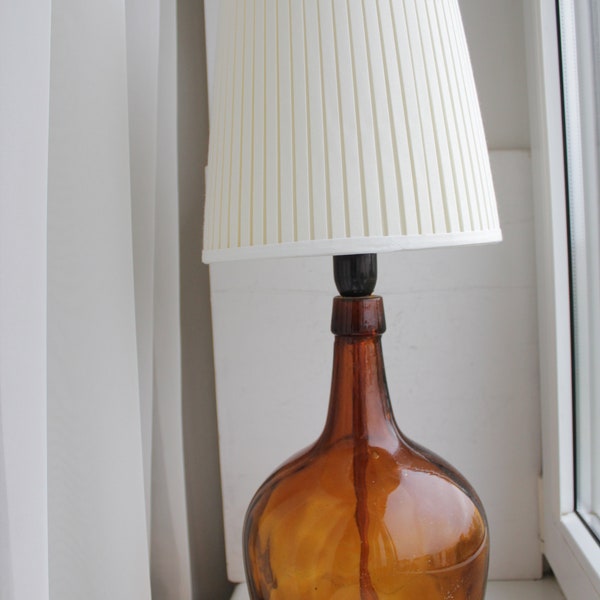 Glass Bottle Lamps Etsy