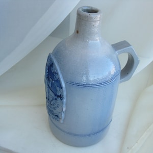 Old 1930s. German distillery bottle Stoneware Levert& Co. de Wildeman Amsterdam