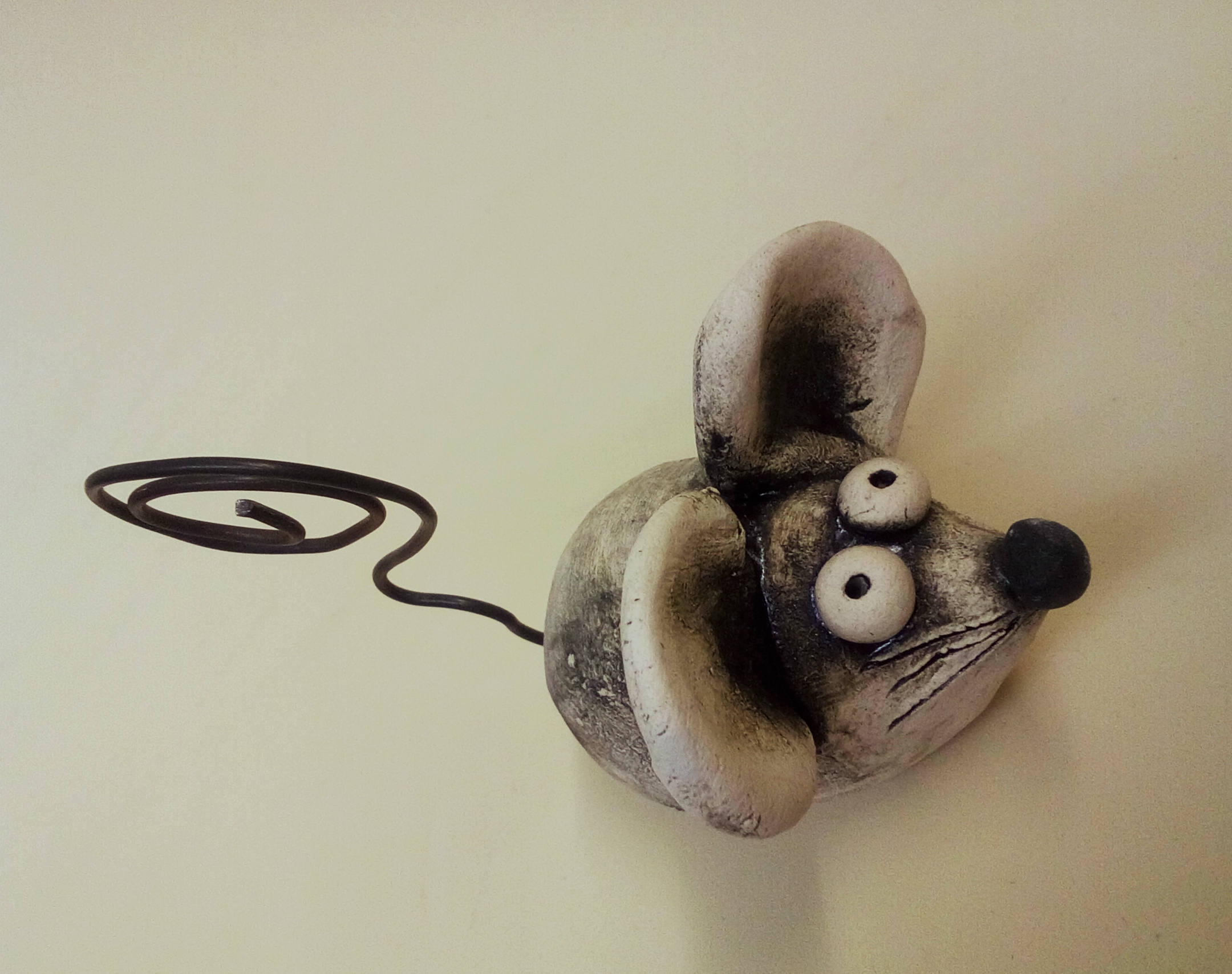 Mini Mouse ceramic sculpture art sculpture clay figurine Etsy