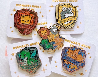 Wizard Magical House Enamel Pins