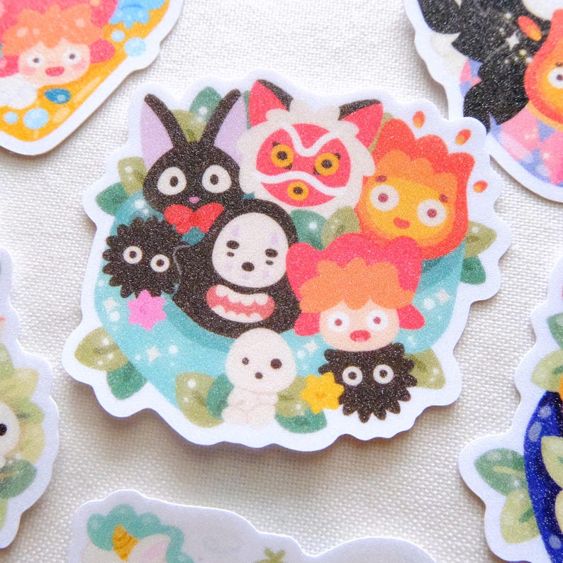 Adesivos do Studio Ghibli imagem 4