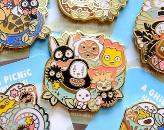 Studio Ghibli Bento Enamel Pin