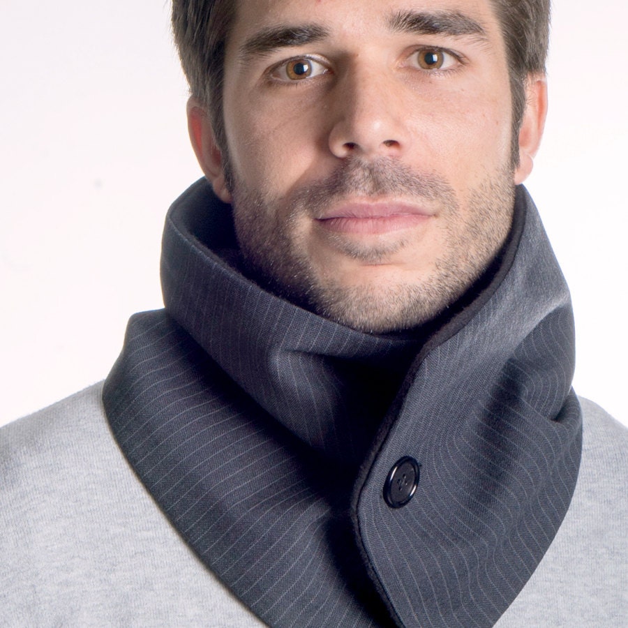 Cowl for Men Men Scarf Infinity Scarf Chunky Scarf Men Etsy Canada