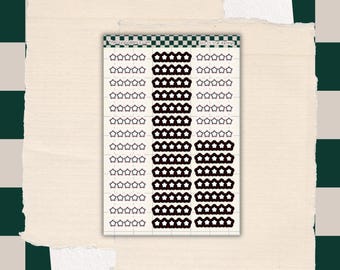 Star Tracker Icons Journal Stickers | Planner Stickers