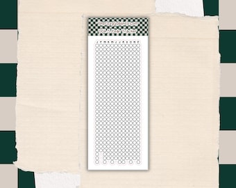 Jaarkalender dagboekstickers | Plannerstickers