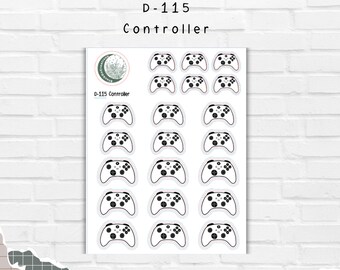 Game Controllers Decorative Stickers, Deco | D-115