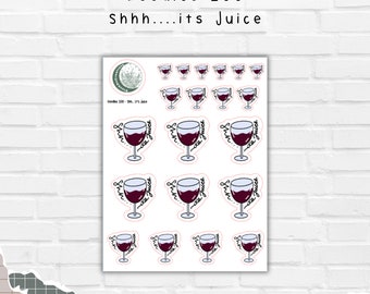 Shhh... its juice Decorative Stickers, Deco | D-100