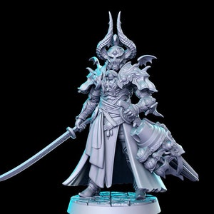 Zenos JRPG dnd miniatura Resina stampata 28-32mm miniatura Tavolo Fantasy Gaming D&D Pathfinder Frostgrave RN Estudio