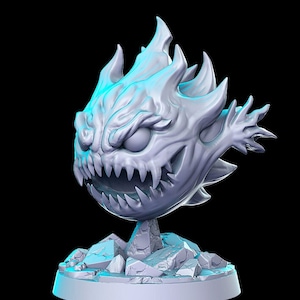 Flamemaw Bomb - Classic JRPG vol 4 D&D Resin 32mm 28mm Miniature Dungeons and Dragons DnD Pathfinder Tabletop RPG RN Estudio