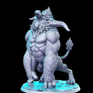 Bullape D&D Resina Stampata 32mm / 28mm Miniature Dungeons Dragons Pathfinder RPG RN Estudio