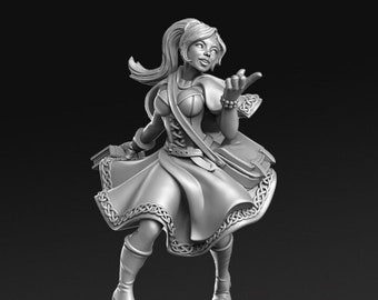Miniature d&#39;apprenti mage féminin