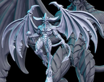 Tiuvelos - RPG Monsters D&D Resin 32mm 28mm Miniature Dungeons and Dragons DnD Pathfinder Tabletop RPG RN Estudio