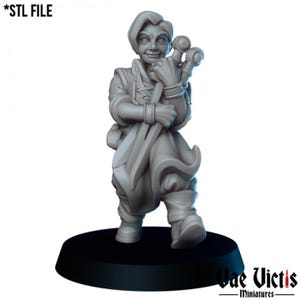 Blacksmith Apprentice male RPG Miniature 3D Resin Printed 28-32mm Tabletop Fantasy Gaming D&D Pathfinder Frostgrave  Kingdom of Tiradom