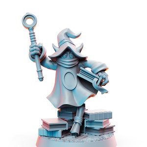 Trollo Sorcerer Resin Mini 32mm 28mm Orko Gaming Miniature Dungeons Dragons DnD Pathfinder Display da tavolo RPG RN Estudio