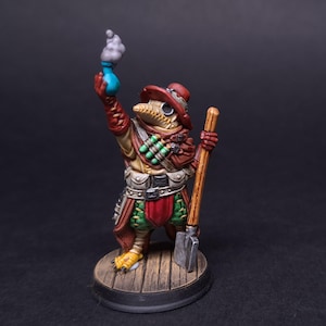 Kenku Necromancer Doctor Plague NPC painted Dungeons and Dragons Mini RPG Tabletop Miniature DnD Painting Pathfinder 5e DnD gift