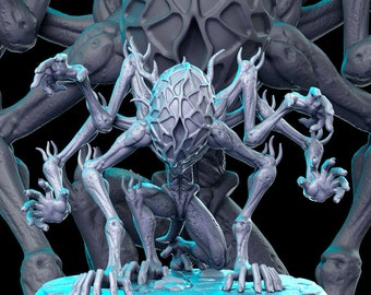 Tanauga - RPG Monsters D&D Resin 32mm 28mm Miniature Dungeons and Dragons DnD Pathfinder Tabletop RPG RN Estudio