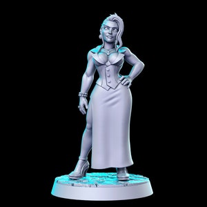 Scharlachrot JRPG | Fantasy Miniatur | DnD Miniatur | Rollenspiel | Tabletop Spiel | Pfadfinder | RN Estudio