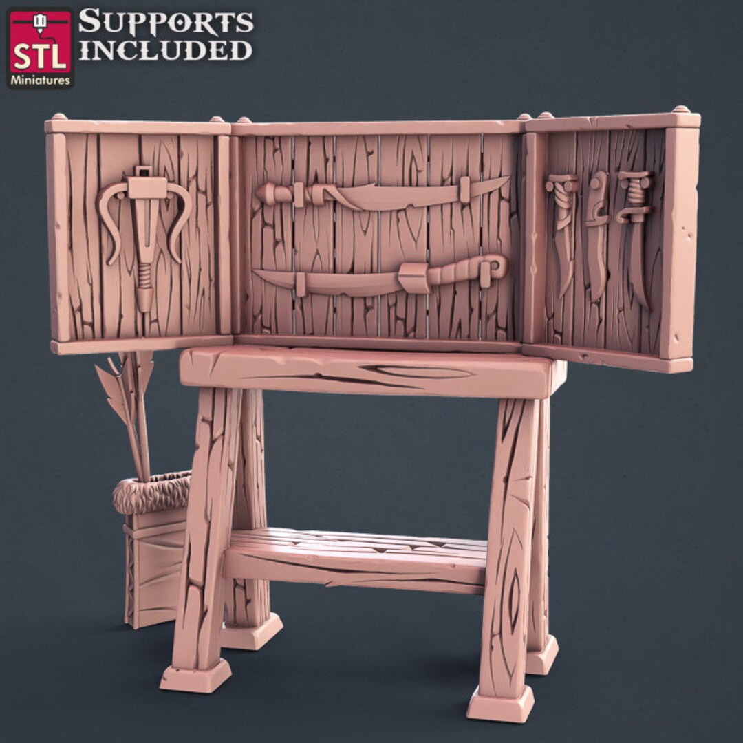Assassin Weapon Rack Dungeons and Dragons, Pathfinder, Tabletop Gaming ...