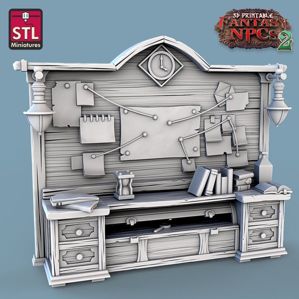 Ermittler Display Map Dungeons and Dragons, Pathfinder, Tabletop Gaming 28mm Terrain RPG