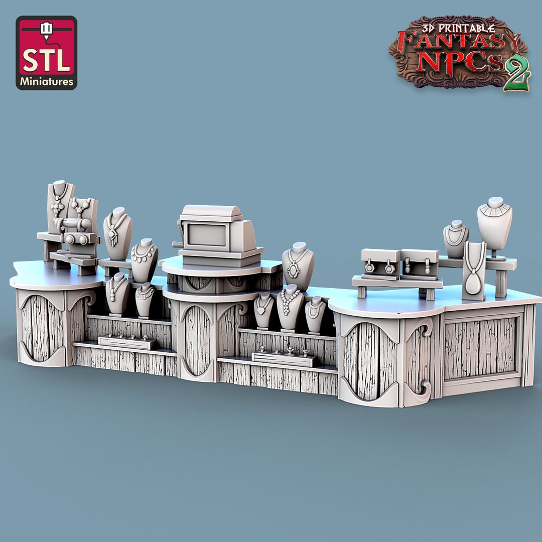 Jewelers Counter Map Dungeons and Dragons, Pathfinder, Tabletop Gaming ...