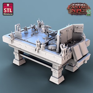 Joueurs de cartes Roll Table Donjons and Dragons, Pathfinder, jeu de table RPG de terrain 28 mm
