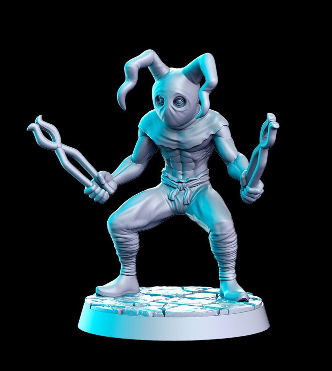 Berserk Plierfiend Torture Imp Age of Darkness D&D Resin Printed