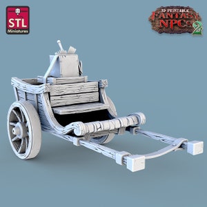 Florist Cart  Dungeons and Dragons, Pathfinder, Tabletop Gaming 28mm Terrain RPG