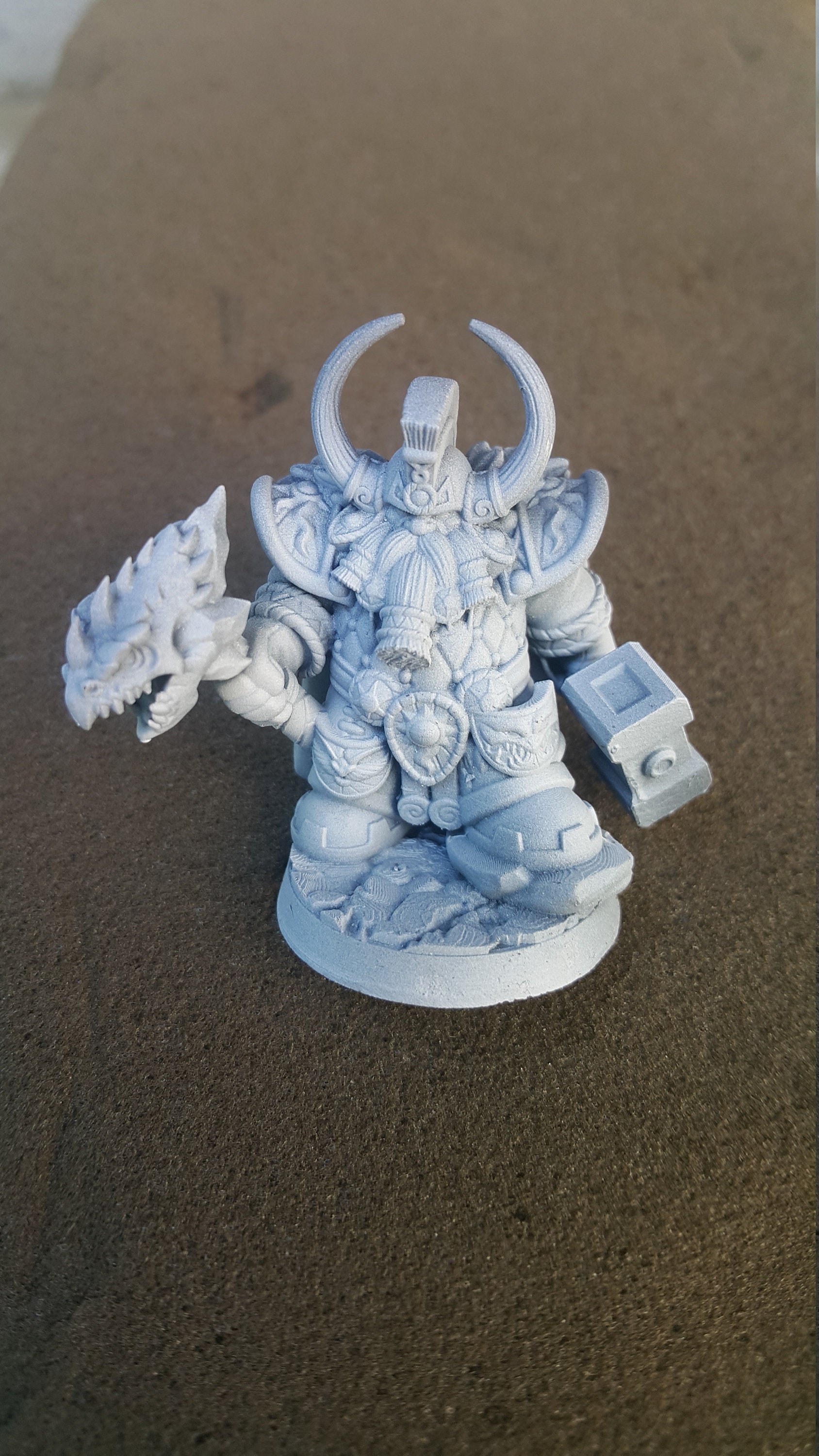Lupo Mannaro Lycan 03 - Miniatura Galaad Per Dungeons And Dragons | Fantasy Unpainted