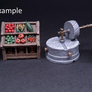 Cartographer Map Display Dungeons and Dragons, Pathfinder, Tabletop Gaming 28mm Terrain RPG image 2
