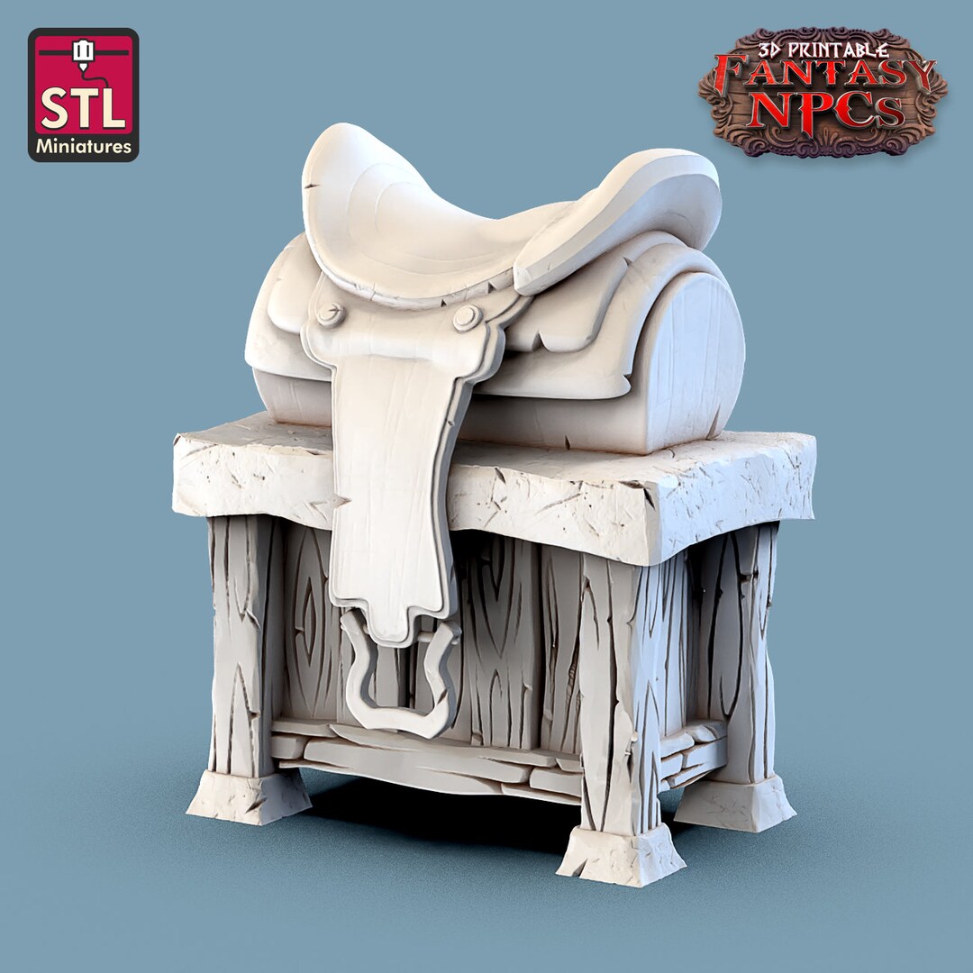 Saddle Dungeons and Dragons, Pathfinder, Tabletop Gaming 28mm Terrain RPG Etsy