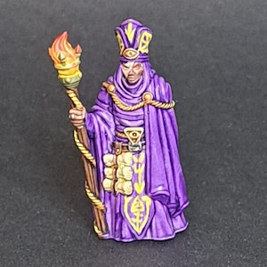 Keeper of Rituals Cultist painted Dungeons and Dragons Mini RPG Tabletop Miniature DnD Painting Pathfinder 5e DnD