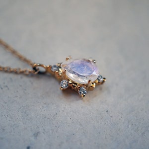 Moonstone Crush Necklace - Etsy