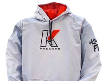 Dye-Sub Hoodie Frakture - Kenders résistant au vent/ Eau Hoodie de pêche