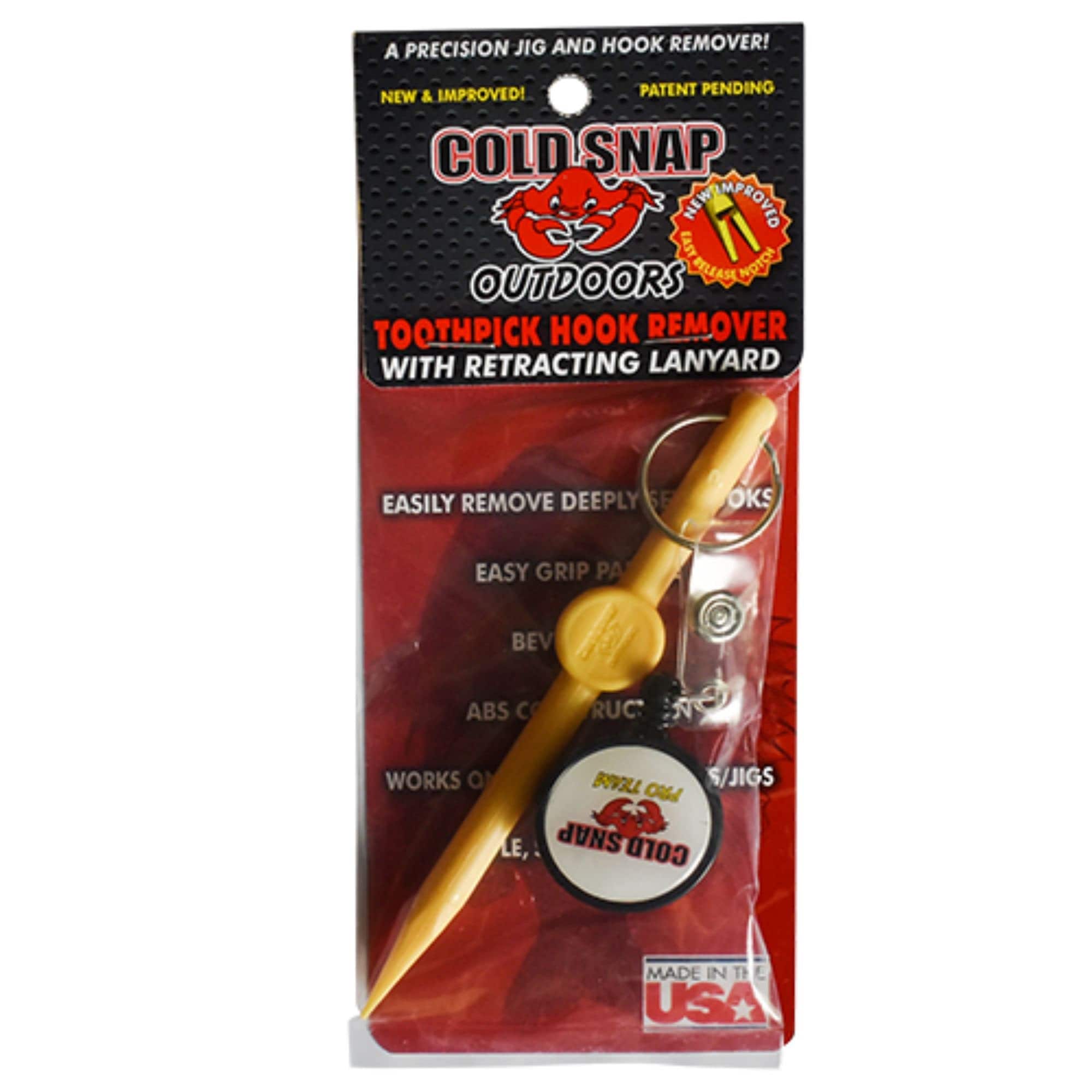 LIMITED TIME ONLY! Buy an XL toothpick with lanyard and get a regular hook  remover free with no lanyard.