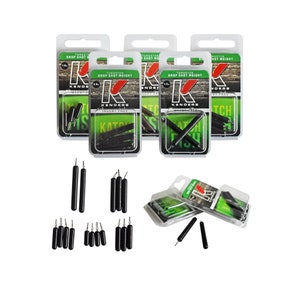 May include: A package of black tungsten drop shot weights for fishing. The package is labeled "Kenders Katch Fish" and "Insert Free".