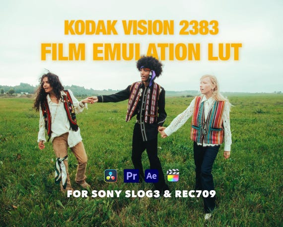 KODAK 2383 Inspired Film Emulation LUT | D55 - D60 -D65