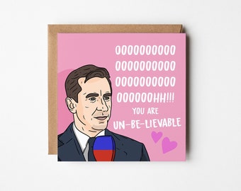 Funny Valentine Card, Anniversary Card, Valentines card, Funny Valentines Card, for Her for Him, Football card, Goalgasm