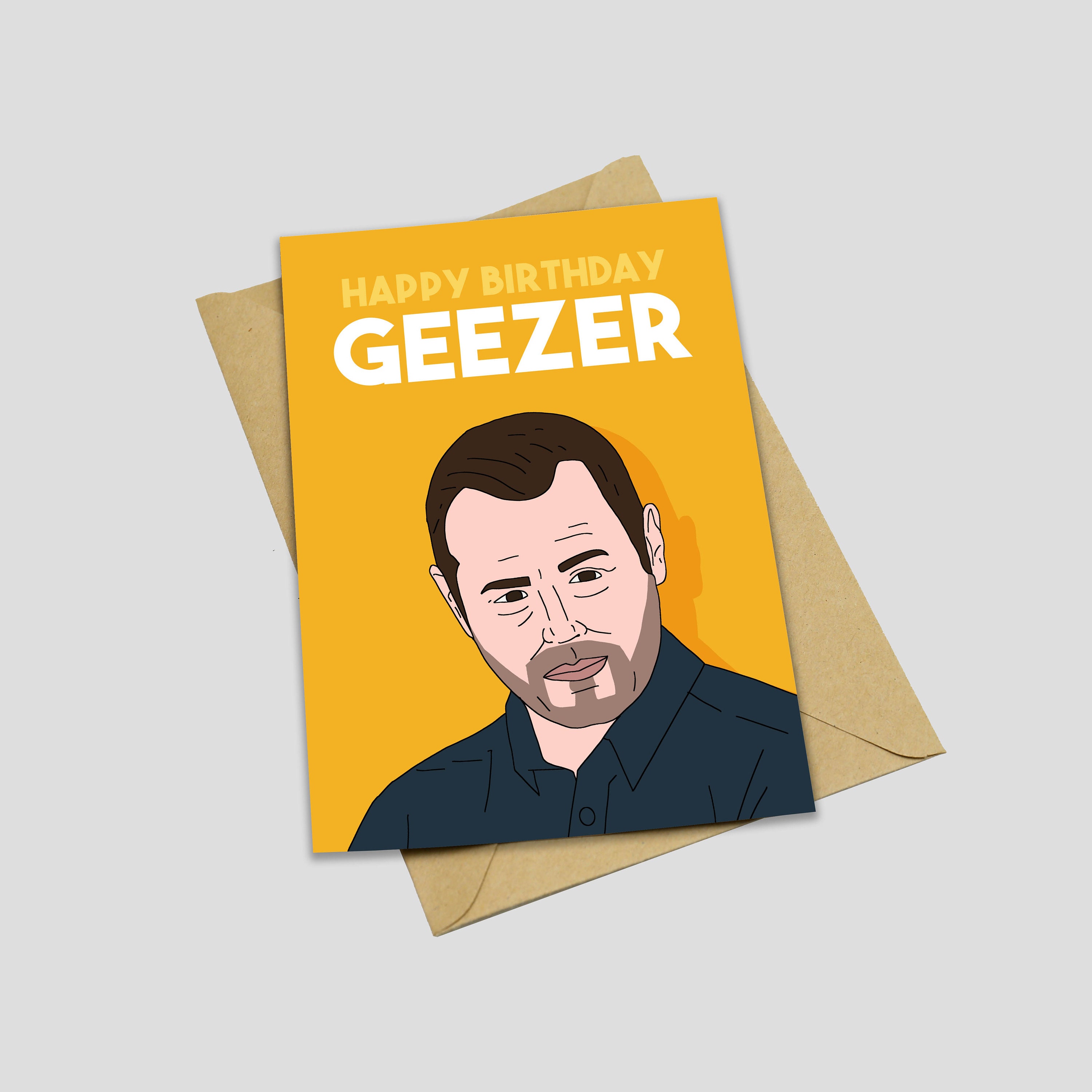 Danny Dyer Birthday card Happy Birthday Geezer | Etsy