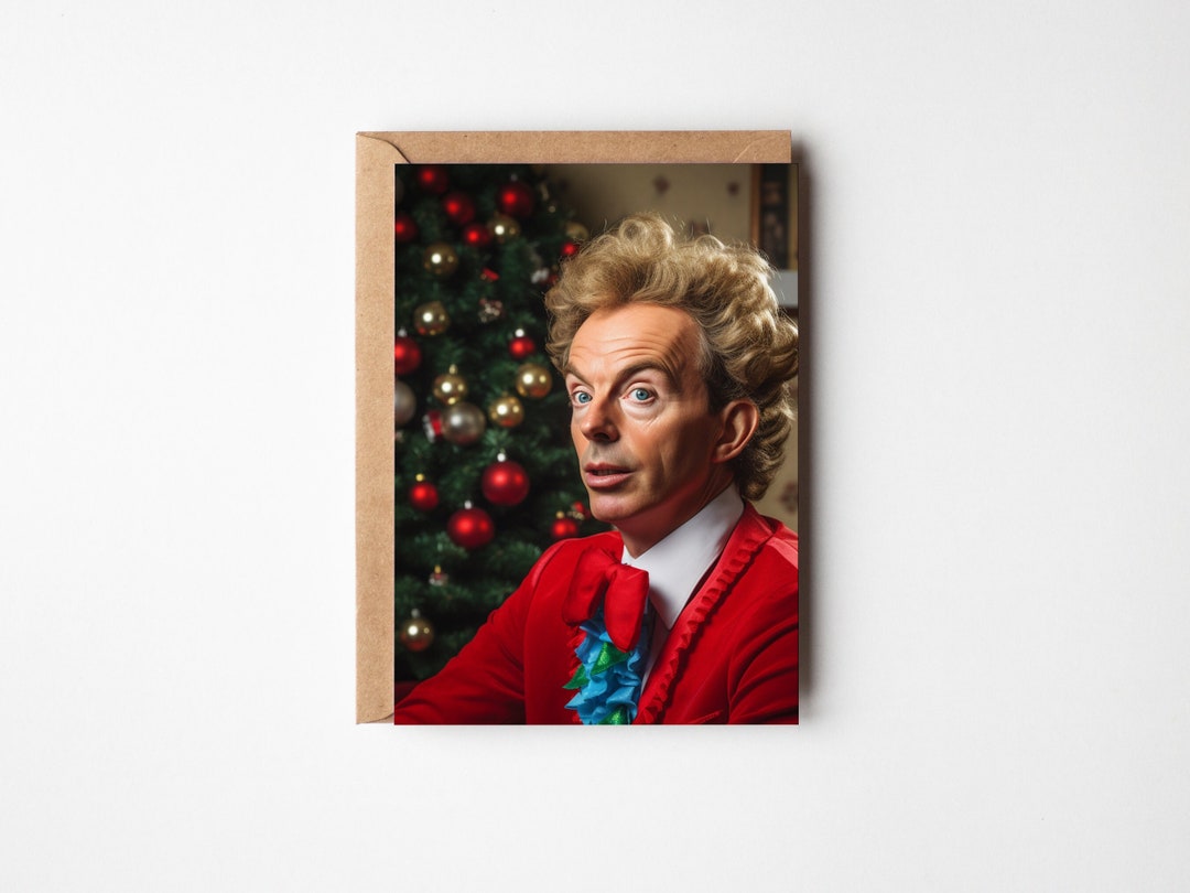 Tony Blair at Christmas Leave It Tony He's Not Worth It - Etsy