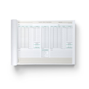 Daily Twin Tracker Note Pad 8.5x11 image 3