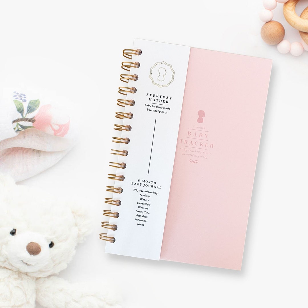 Baby Care Log Book, Daily Newborn Tracker - PINK Cover | Breastfeed and ...